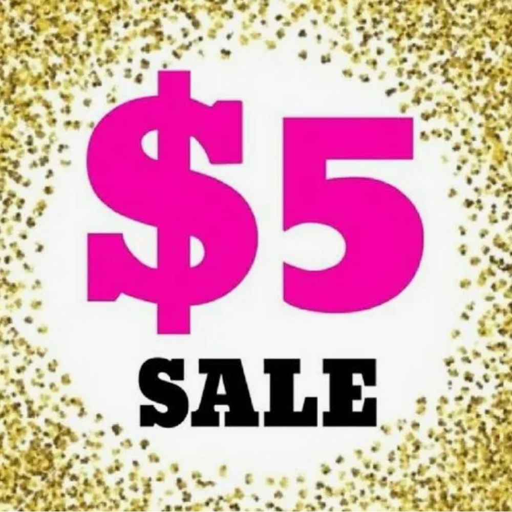 $5 SALE on items $15 and under
